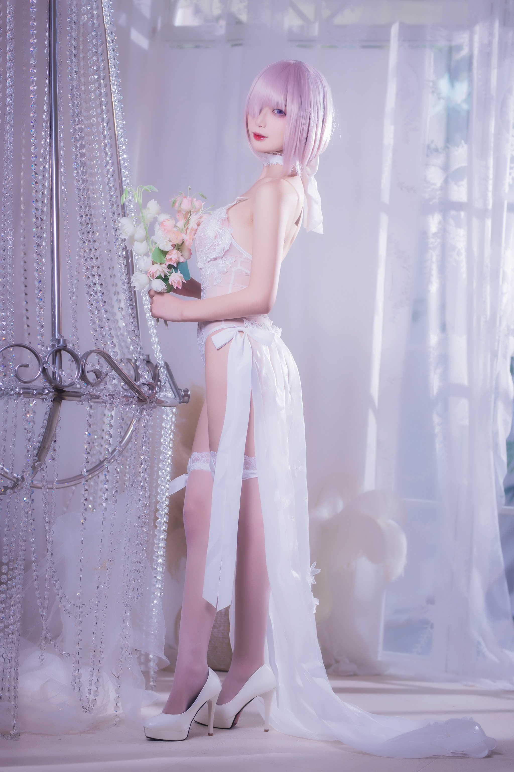 图片[1]-封疆疆v – NO.018 玛修婚纱 [36P]-XikXak